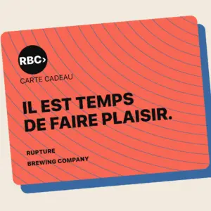 Carte cadeau Rupture